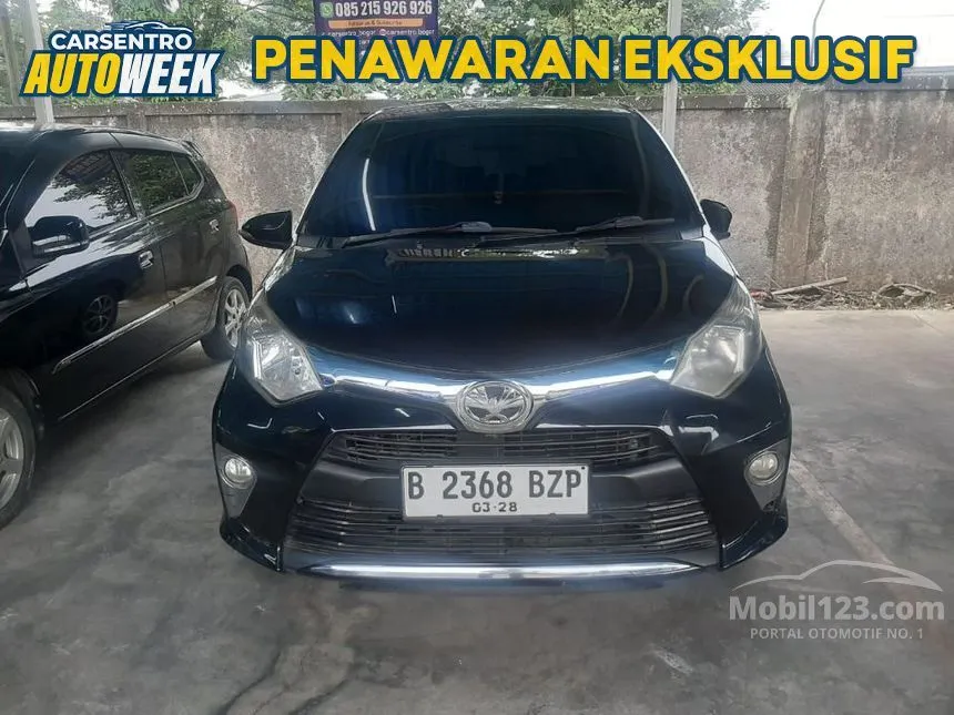 Jual Mobil Toyota Calya 2018 G 1.2 di Jawa Barat Manual MPV Hitam Rp 114.000.000