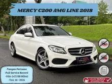 2018 Mercedes-Benz C200 2.0 AMG Line Sedan/MERCEDES BENZ C200 AMG LINE 2018/UNIT SIAP PAKAI/BEBAS TABRAK DAN BANJIR/HARGA SPESIAL