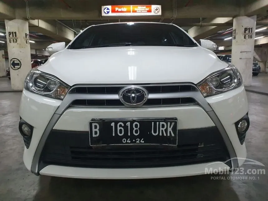 Toyota Yaris 2014 G 1.5 Di DKI Jakarta Automatic Hatchback Putih ...