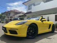 2016 Porsche 718 2.0 Boxster Convertible New Model Km6000 Full Ori TDP.525JT Yellow On Black 2017 Cayman Hub Sandy 2018 Ecoboost E300