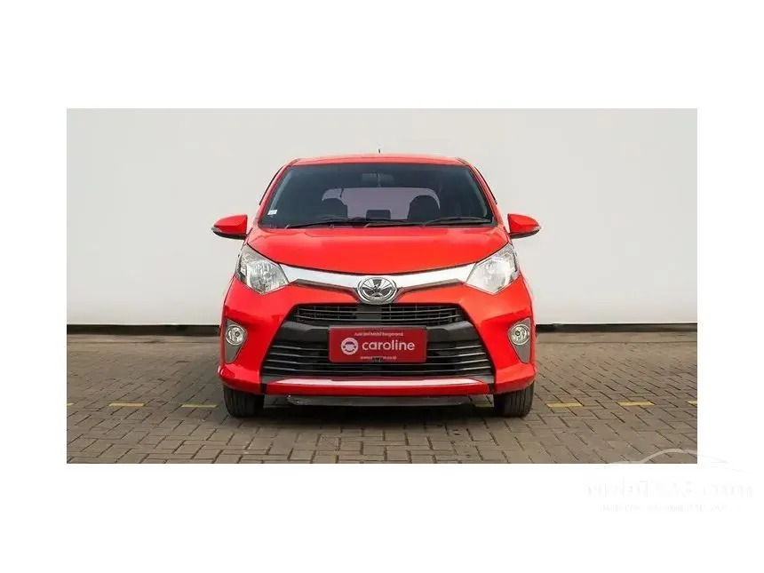 Jual Mobil Toyota Calya 2017 G 1.2 di Jawa Barat Automatic MPV Merah Rp 124.000.000