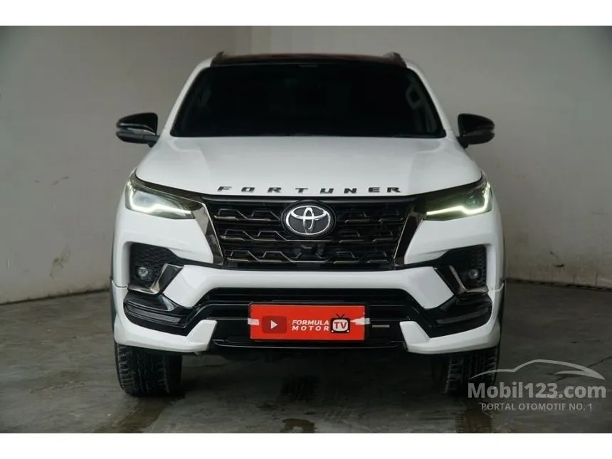 Jual Mobil Toyota Fortuner 2021 GR Sport 2.4 di Jawa Barat Automatic SUV Putih Rp 450.000.000