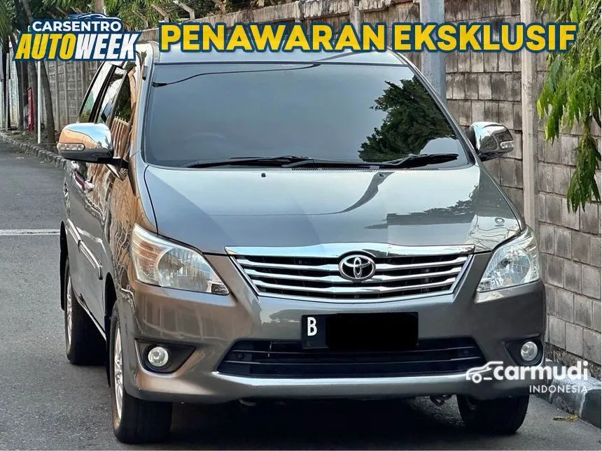 Jual Mobil Toyota Kijang Innova 2012 G 2.5 di Jawa Tengah Automatic MPV Abu