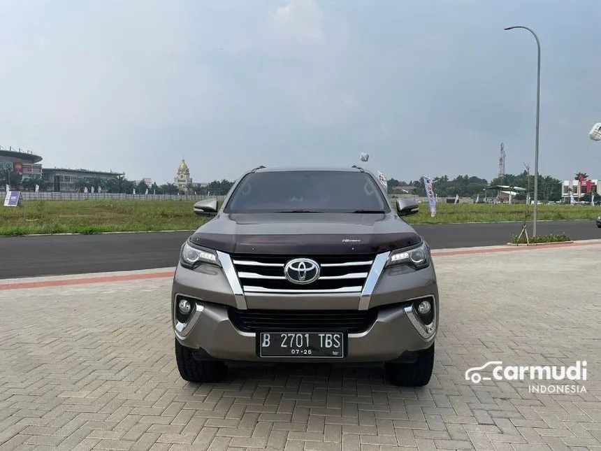 Jual Mobil Toyota Fortuner 2016 VRZ 2.4 di DKI Jakarta Automatic SUV Coklat Rp 335.000.000