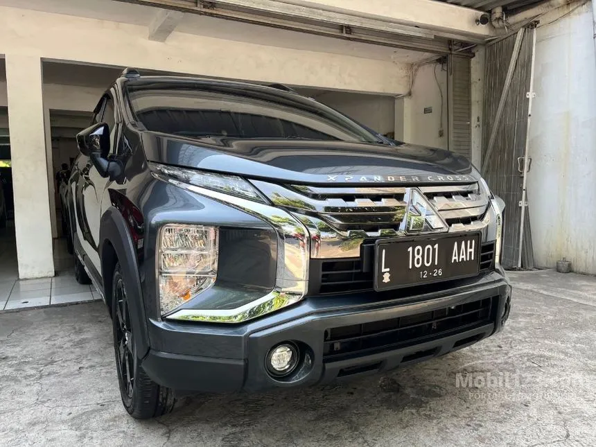 Jual Mobil Mitsubishi Xpander 2021 CROSS Black Edition Rockford Fosgate 1.5 di Jawa Timur Automatic Wagon Abu