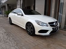 Mercedes-Benz E250 2.0 AMG Coupe Facelift Warna Putih Interior Merah