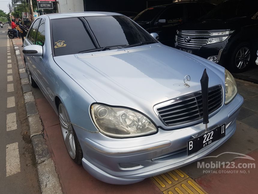 Jual Mobil Mercedes-Benz S280 2000 W220 2.8 di DKI Jakarta Automatic Sedan Biru Rp 114.000.000 ...