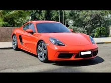 2019 Porsche 718 2.0 Cayman Coupe orange km 3 ribuan pajak panjang cash credit bisa