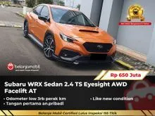 2023 Subaru WRX 2.4 TS Eyesight Sedan AWD Facelift AT Orange [ LOW KM 3RB ]