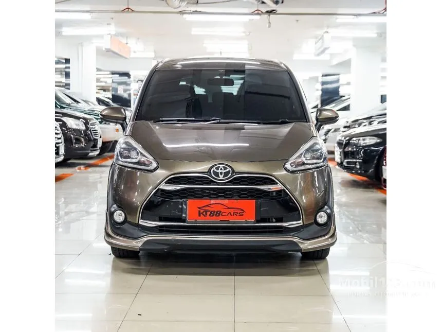 Jual Mobil Toyota Sienta 2017 Q 1.5 di DKI Jakarta Automatic MPV Coklat Rp 158.000.000