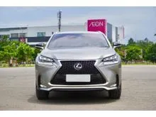 2017 Lexus NX 200T 2.0 F Sport SUV Sonic Titanium on Black Odo 40 Rb (TERMURAH)