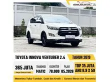 2019 Toyota Kijang Innova 2.4 Venturer MPV Diesel Matic Putih Kondisi Prima Siap Pakai