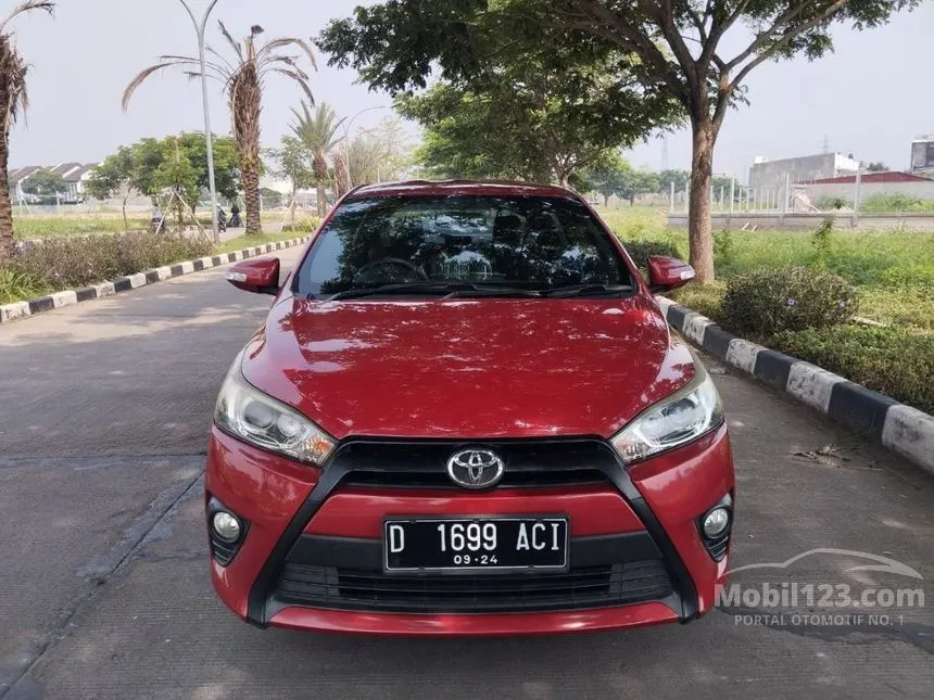 Jual Mobil Toyota Yaris 2014 G 1.5 di Jawa Barat Manual Hatchback Merah Rp 131.000.000