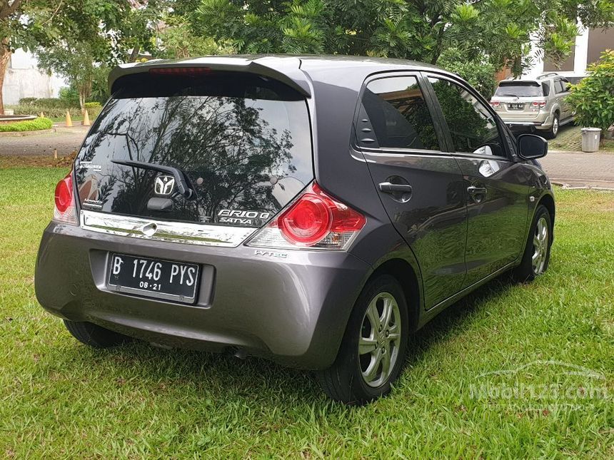 Jual Mobil Honda Brio 2016 E 1.2 di DKI Jakarta Automatic Hatchback Abu