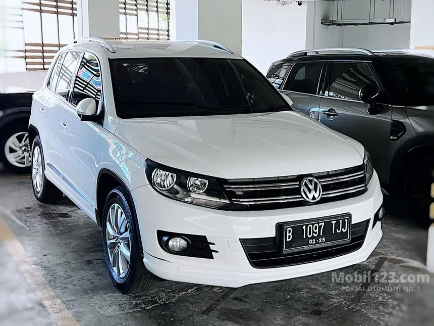 Jual Mobil Volkswagen Tiguan 2015 TSI 1.4 di Banten Automatic SUV Putih Rp 165.000.000
