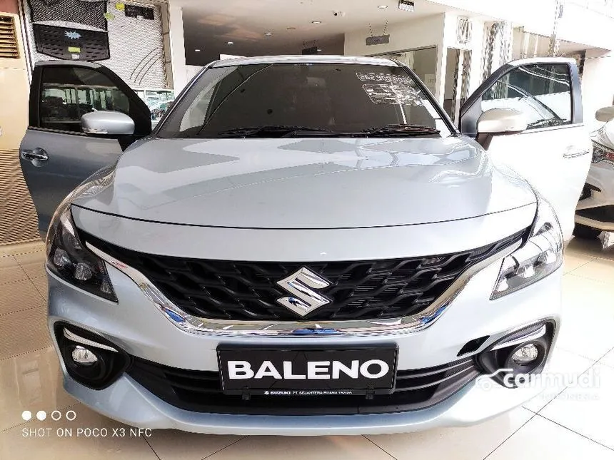 Jual Mobil Suzuki Baleno 2024 1.5 di Banten Automatic Hatchback Silver Rp 221.800.000