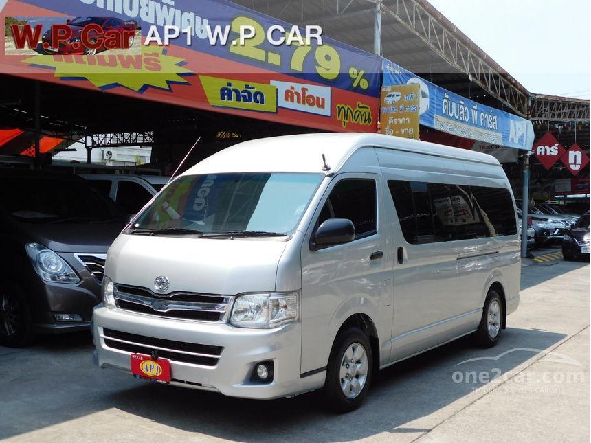 Toyota Hiace 2014 D4D 2.5 in กรุงเทพและปริมณฑล Manual Van สีเงิน for ...