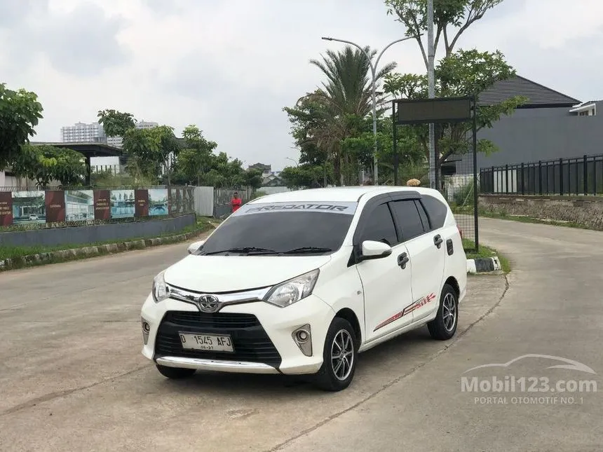 Jual Mobil Toyota Calya 2017 G 1.2 di Jawa Barat Manual MPV Putih Rp 100.000.000