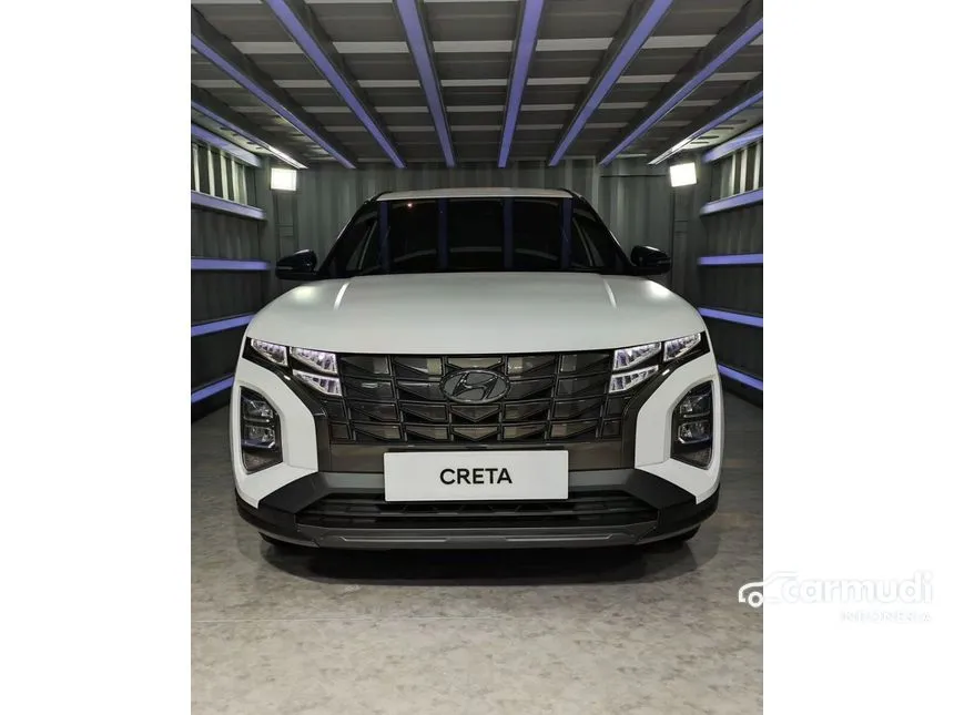 Jual Mobil Hyundai Creta 2024 Alpha 1.5 di Banten Automatic Wagon Putih Rp 382.000.000