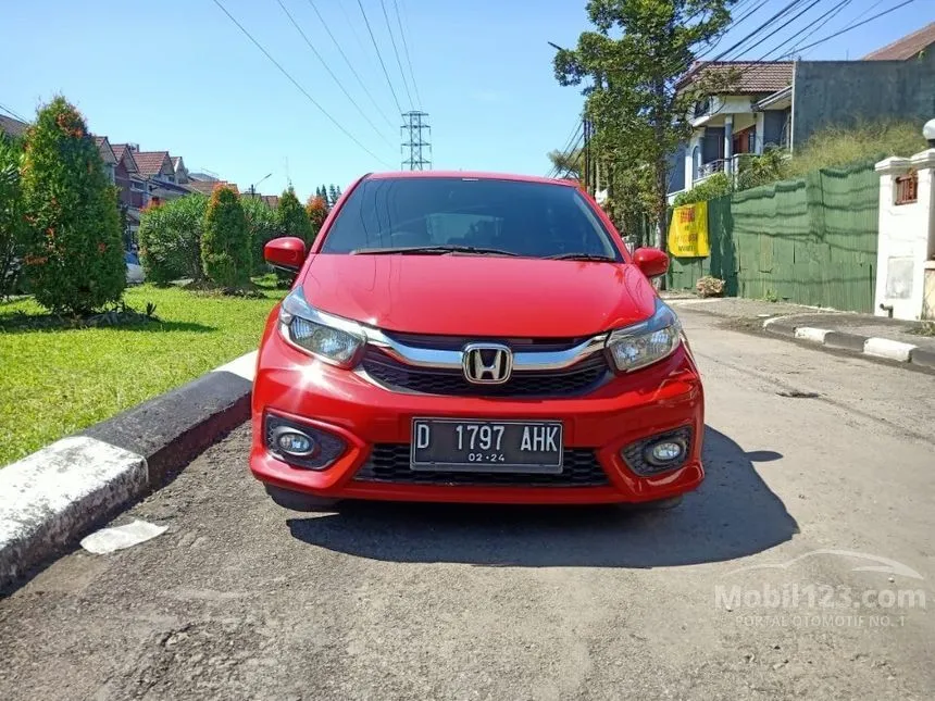 Jual Mobil Honda Brio 2019 Satya E 1.2 di Jawa Barat Automatic Hatchback Merah Rp 170.000.000